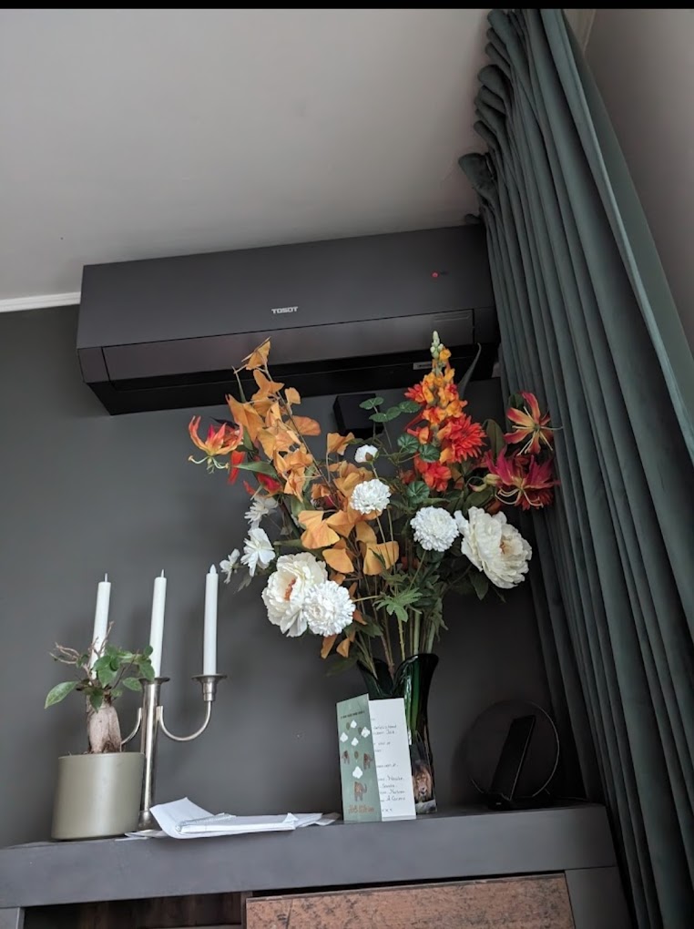 Binnenunit van een airco-installatie