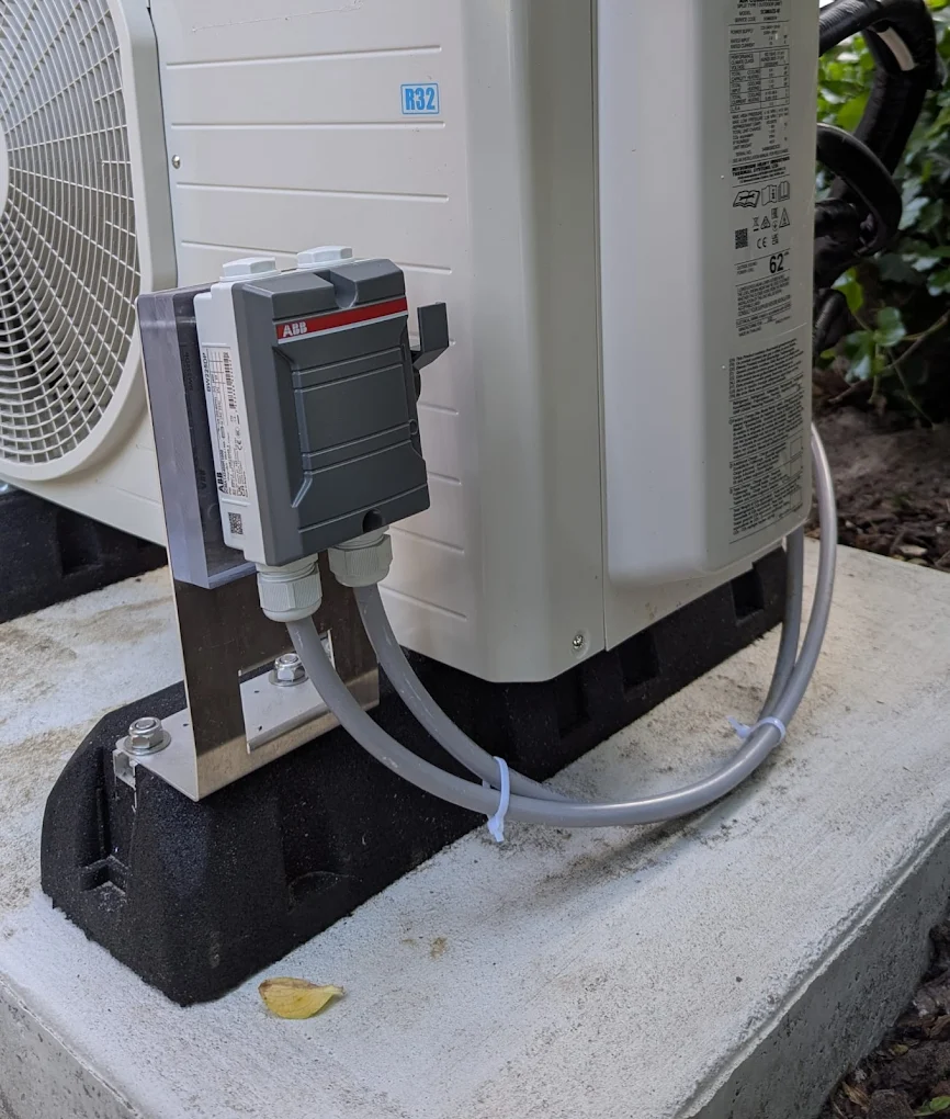 Buitenunit van een airco-installatie