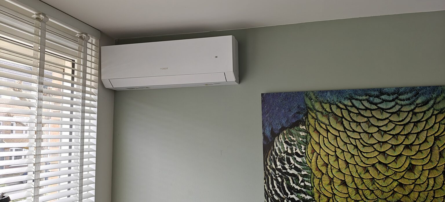 Buitenunit van een airco-installatie